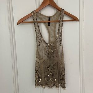 Racer beaded tank